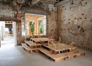 „Vaikų miško paviljonas“, „La Biennale di Venezia 2023“ | R. Juškevičiūtės nuotr.