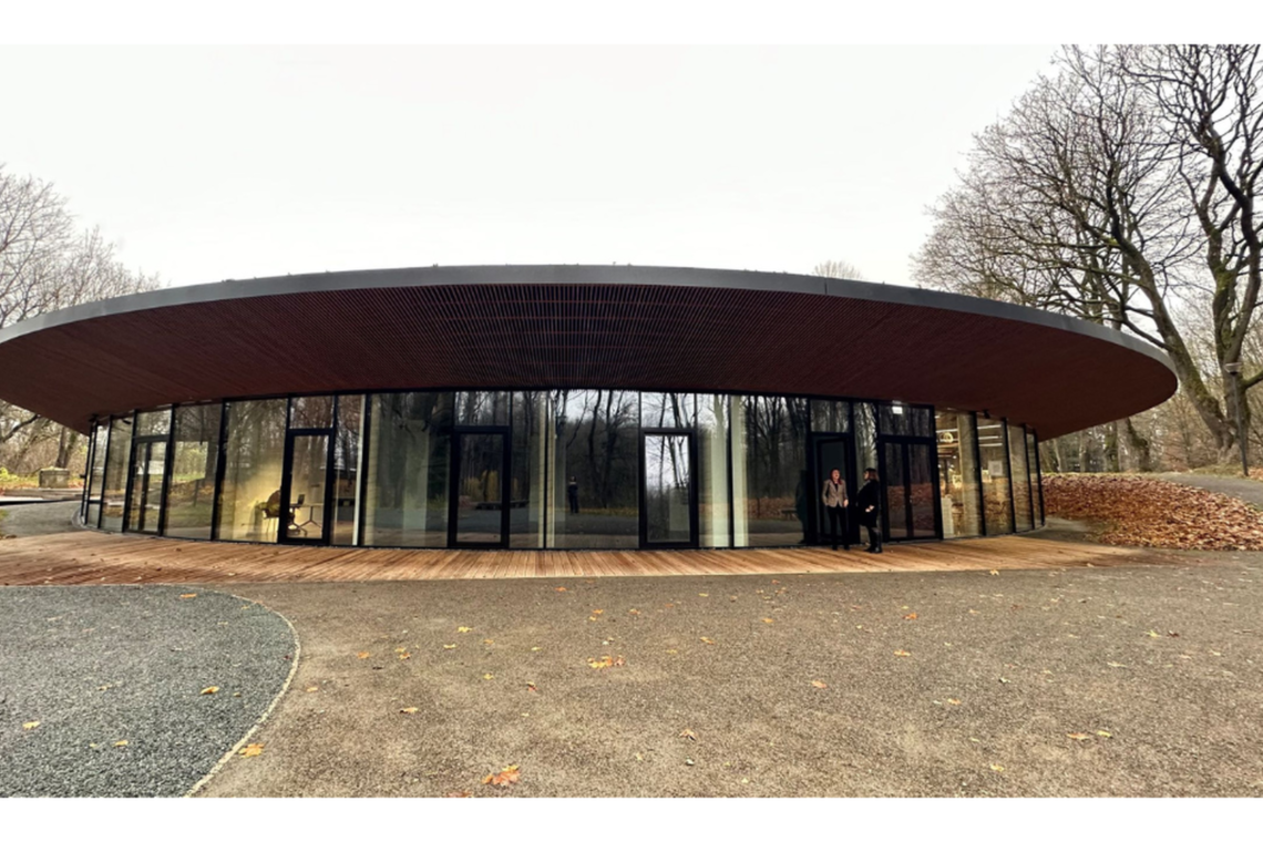 Parodų erdvė Panevėžio Skaistakalnio parke | R. Dėringytės nuotr.
