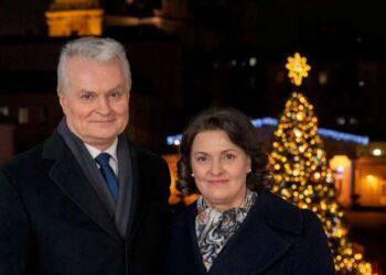 Gitanas Nausėda ir Diana Nausėdienė | lrp.lt nuotr.