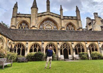 K. Norvaiša Oksforde | mokslolietuva.lt nuotr.