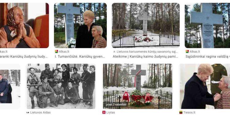 Kaniūkų žudynių atmintis | Alkas.lt ekrano nuotr.