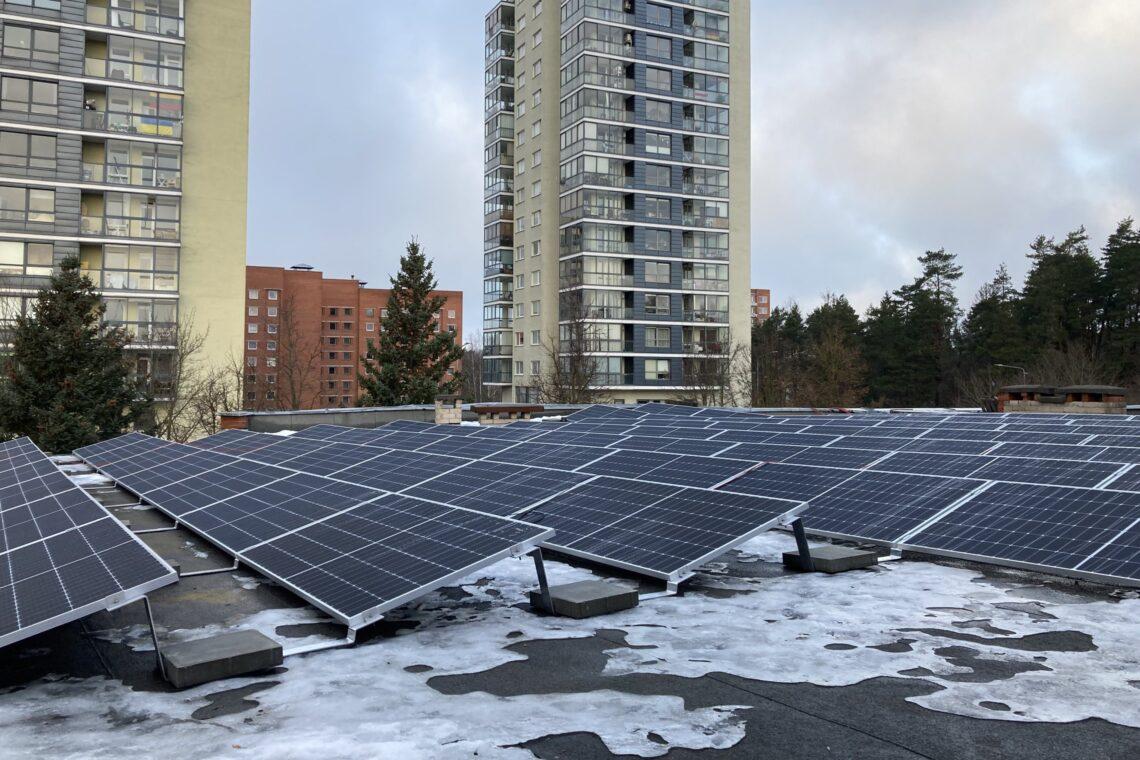 Saulės elektrinė | enmin.lrv.lt nuotr.