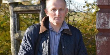 Valentinas Juraitis fotografavimo išvykų metu 2017 m.