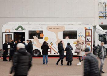 Bibliobusas | S. Lukoševičiaus nuotr.