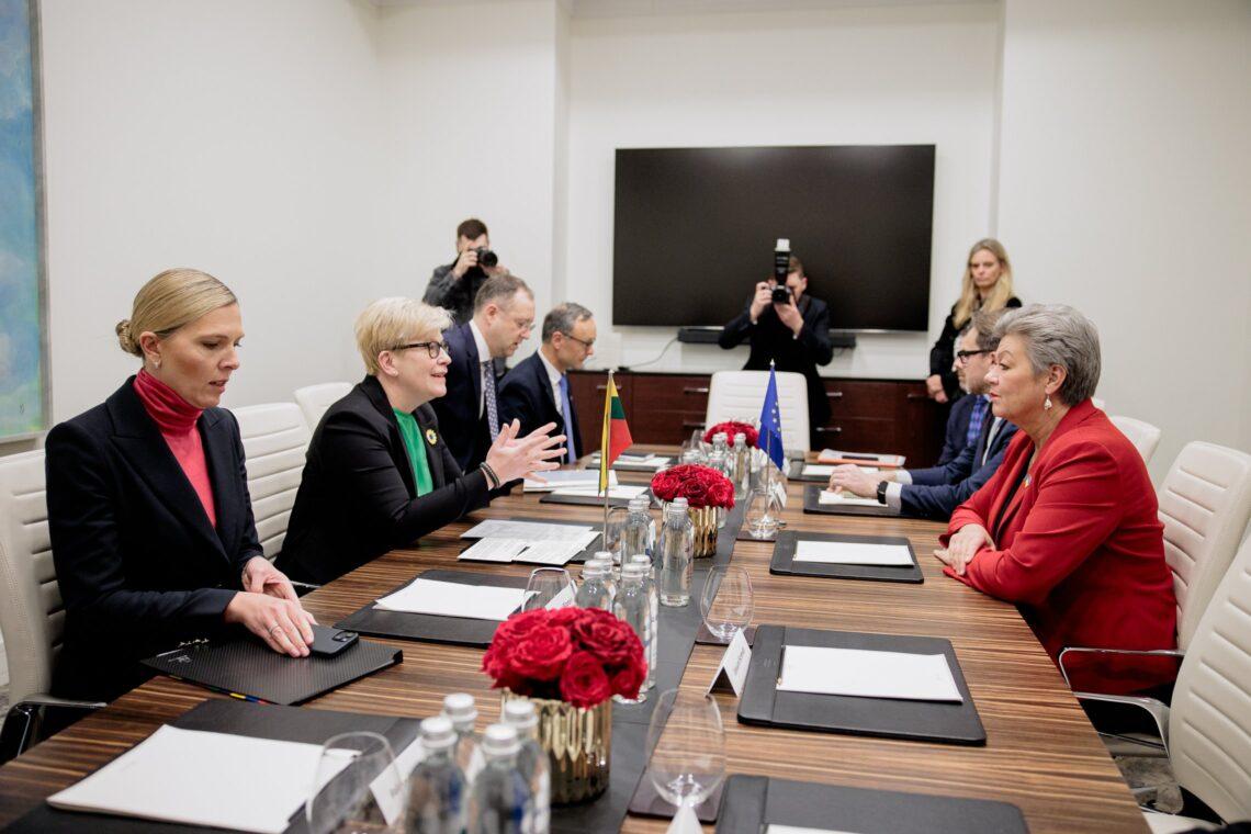 Susitikimas Vyriausybėje | lrv.lt nuotr.