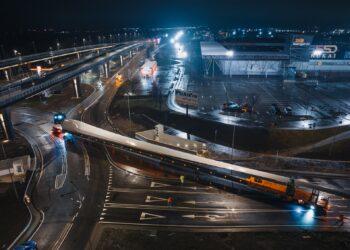 Vėjo mentės gabenimas | fabula.lt nuotr.