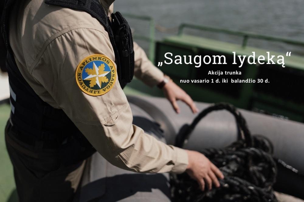 Nuo vasario 1d. „Saugom lydeką“ | aad.lrv.lt nuotr.