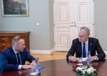 Prezidentas susitinka su STT vadovu | R. Dačkaus nuotr.