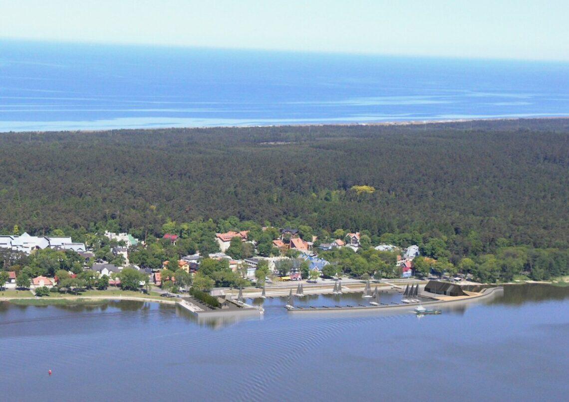 Juodkrantės uostas | G. Janulytės-Bernotienės studijos vizualizacija