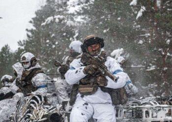 Ukrainos ir mūsų gynėjai | facebook.comGeneralStaff.ua nuotr.