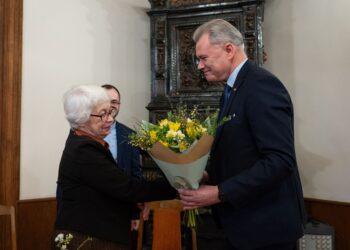 Pagerbta „Metų vertėjo krėslo“ premijos laimėtoja Lilija Kudirkienė | lrkm.lrv.lt nuotr.