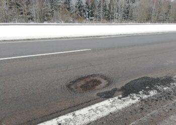 Duobė kelyje | keliuprieziura.lt nuotr.