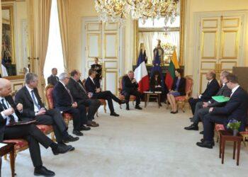 Seimo Pirmininkė lankosi Paryžiuje | O. Posaškovos nuotr.