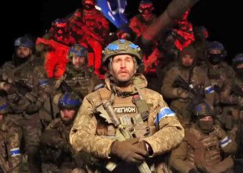 Legiono „Rusijos laisvė“ vadas: Mes ateiname jūsų išlaisvinti | Alkas.lt ekrano nuotr.