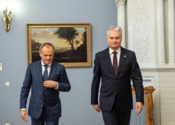 Prezidentas susitinka Donaldu Tusku | R. dačkaus nuotr.