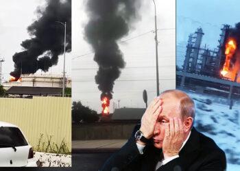 Ukrainos smūgiai Kremliui į paširdžius | Alkas.lt koliažas