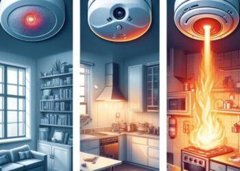 Priešgaisriniai detektoriai | nuotrauka sukurta su OpenAi