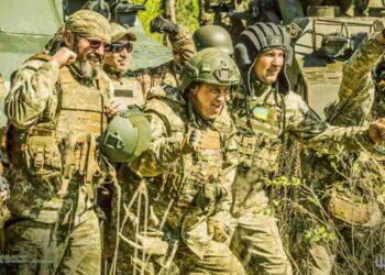 Ukrainos gynėjai | https://www.facebook.com/GeneralStaff.ua nuotr.