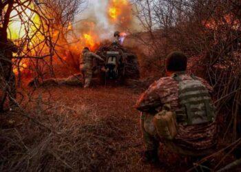 Ukrainos gynėjai | https://www.facebook.com/GeneralStaff.ua nuotr.