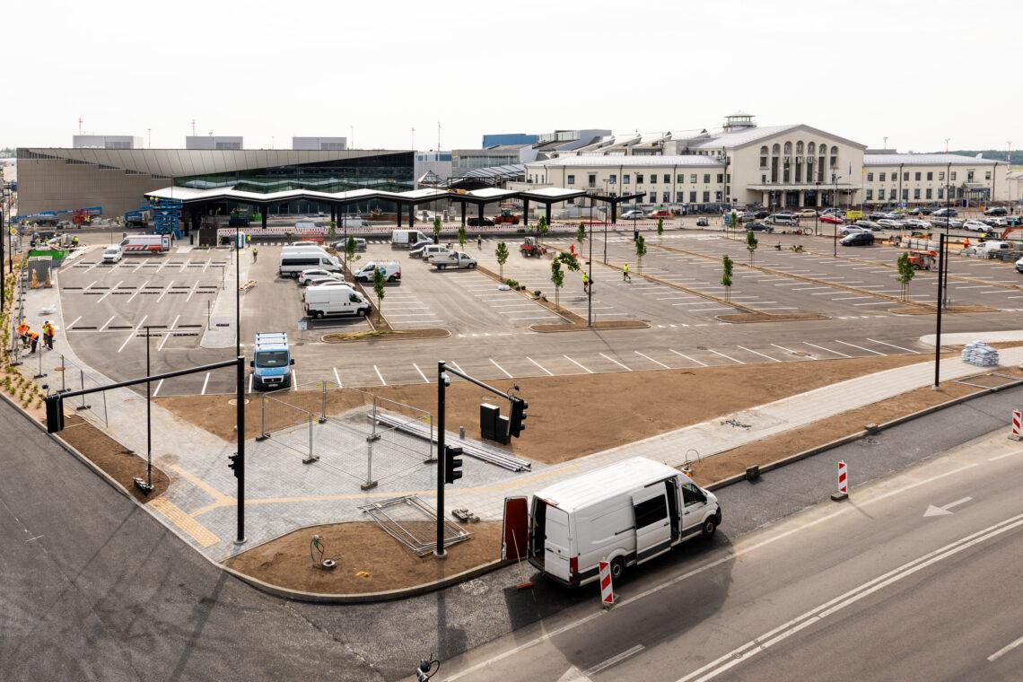 Oro uosto automobilių aikštelė | ltou.lt nuotr.