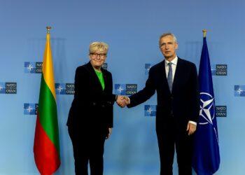 Ingrida Šimonytė ir Jensas Stoltenbergas | lrv.lt nuotr.