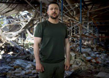 Volodymyras Zelenskis Charkove 2024 05 26 | .president.gov.ua nuotr.