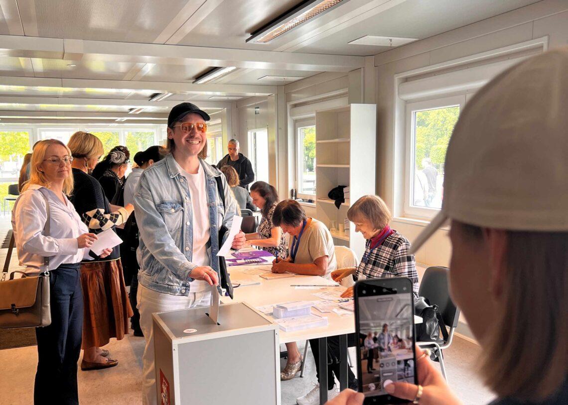 Rinkimai, balsavimas | VRK nuotr.