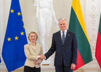 Prezidentas susitinka su EK Pirmininke | R. Dačkaus nuotr.