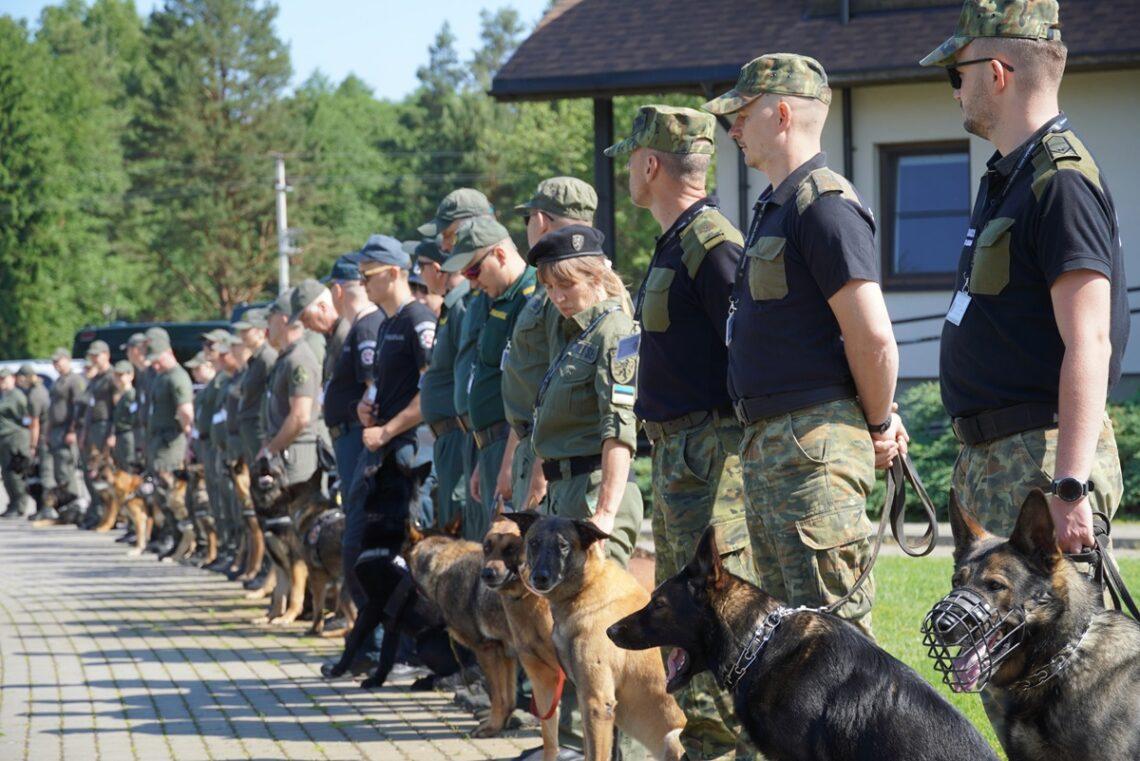Pasieniečių šunų varžybos | vsat.lrv.lt nuotr.