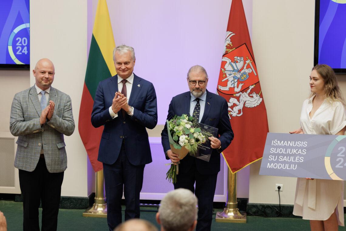 Žaliausios savivaldybės apdovanojimai | am.lrv.lt nuotr.