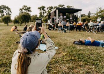 Akimirka iš 2023 m. „Birželio sodas“ | Martyno Plepio nuotr.