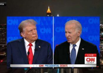 Pirmieji kandidatų į JAV prezidentus debatai: D. Trampas laimi: 67-33%