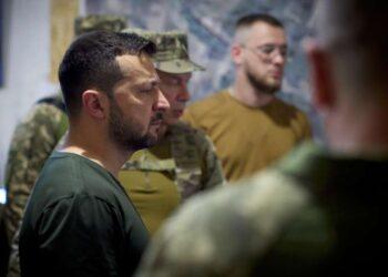 V. Zelenskis Pokrovse 2024 06 27 | president.gov.ua nuotr.