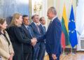Prezidentas susitinka su ES šalių ambasadoriais | R. Dačkaus nuotr.