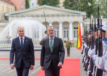 Prezidentas G. Nausėda ir Ispanijos Karalius Pilypas VI | R. Dačkaus nuotr.