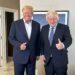 Donaldas Trampas ir Borisas Džonsonas 2024 07 16 JAV | B. Džonsono X,com puslapio nuotr.