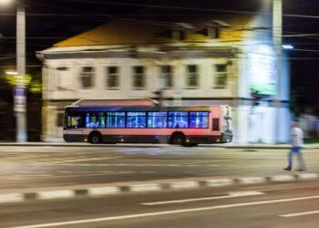 Naktinis autobusas | S. Žiūros nuotr.