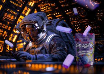 Europos astronautai kosmose užkandžiaus Panevėžyje kurtais skanėstais | „Geld Baltic“ nuotr.