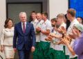 Prezidentas išlydėjo sportininkus į olimpines žaidynes | R. Dačkaus nuotr.
