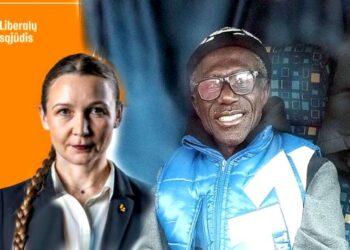 Evelina Gudzinskaitė ir Ganos „vairuotojas“ | Alkas.lt koliažas