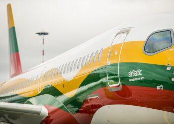 „airBaltic“ lėktuvas