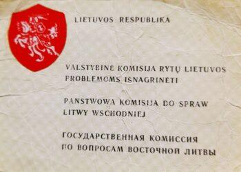 Valstybinė komisija Rytų Lietuvos problemoms išnagrinėti | voruta.lt nuotr.