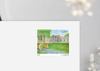 Birštonui skirtas pašto ženklas | post.lt nuotr.