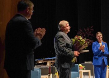 Ministerijos garbės ženklas – Edmundui Grigaliūnui | smsm.lrv.lt nuotr.