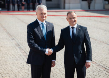 Gitanas Nausėda ir Andžejus Duda | E. Kinaičio nuotr.